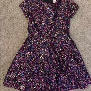 GAP Multicolor Sequin Kids Dress, size M (8-9)